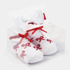 Hudson baby 6- piece headband & sock gift set
