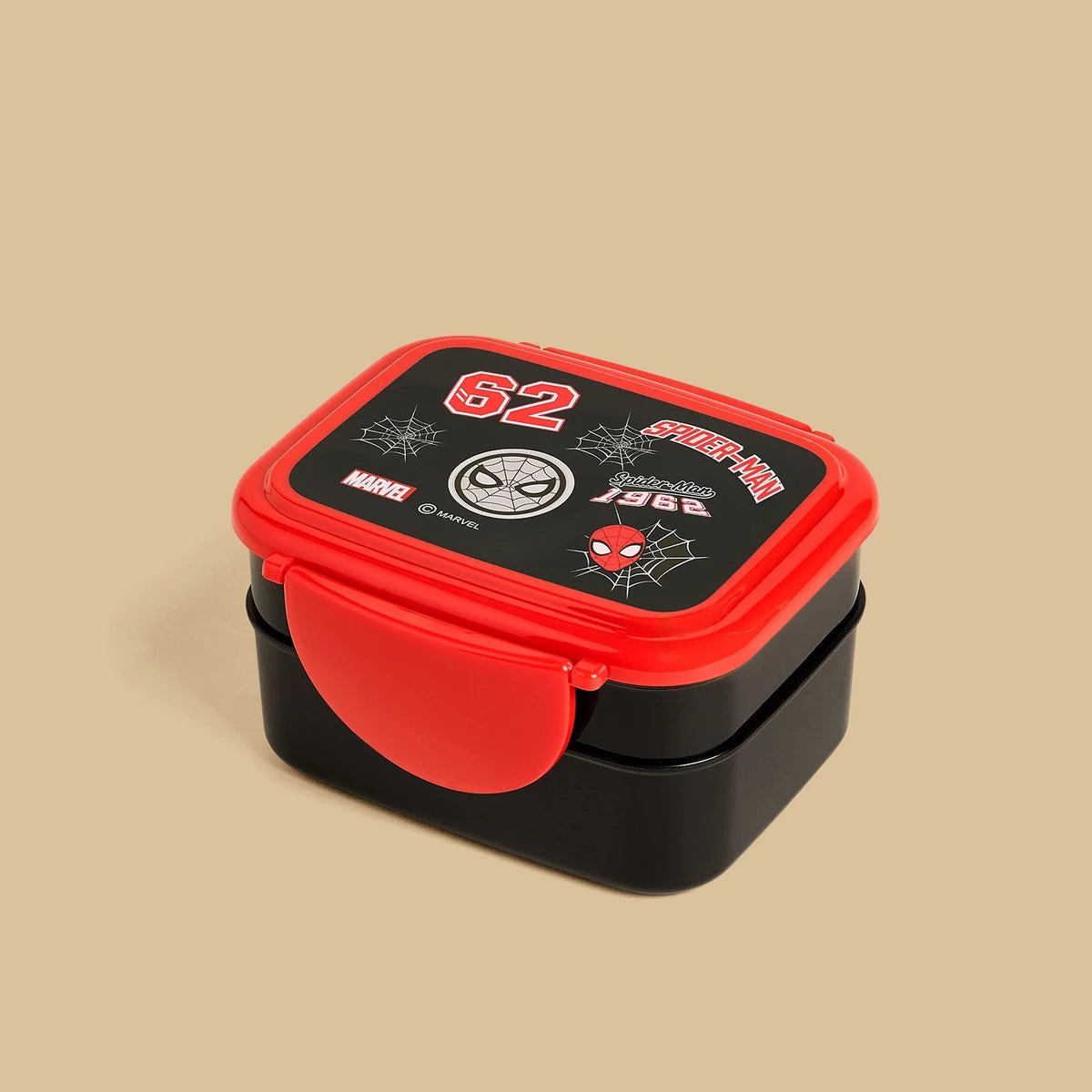 Spider-Man print sandwitch box with cutlery