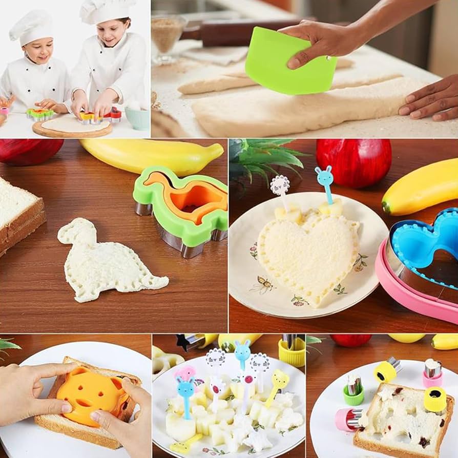 Sandwich Cutters- 24 Pcs for kids