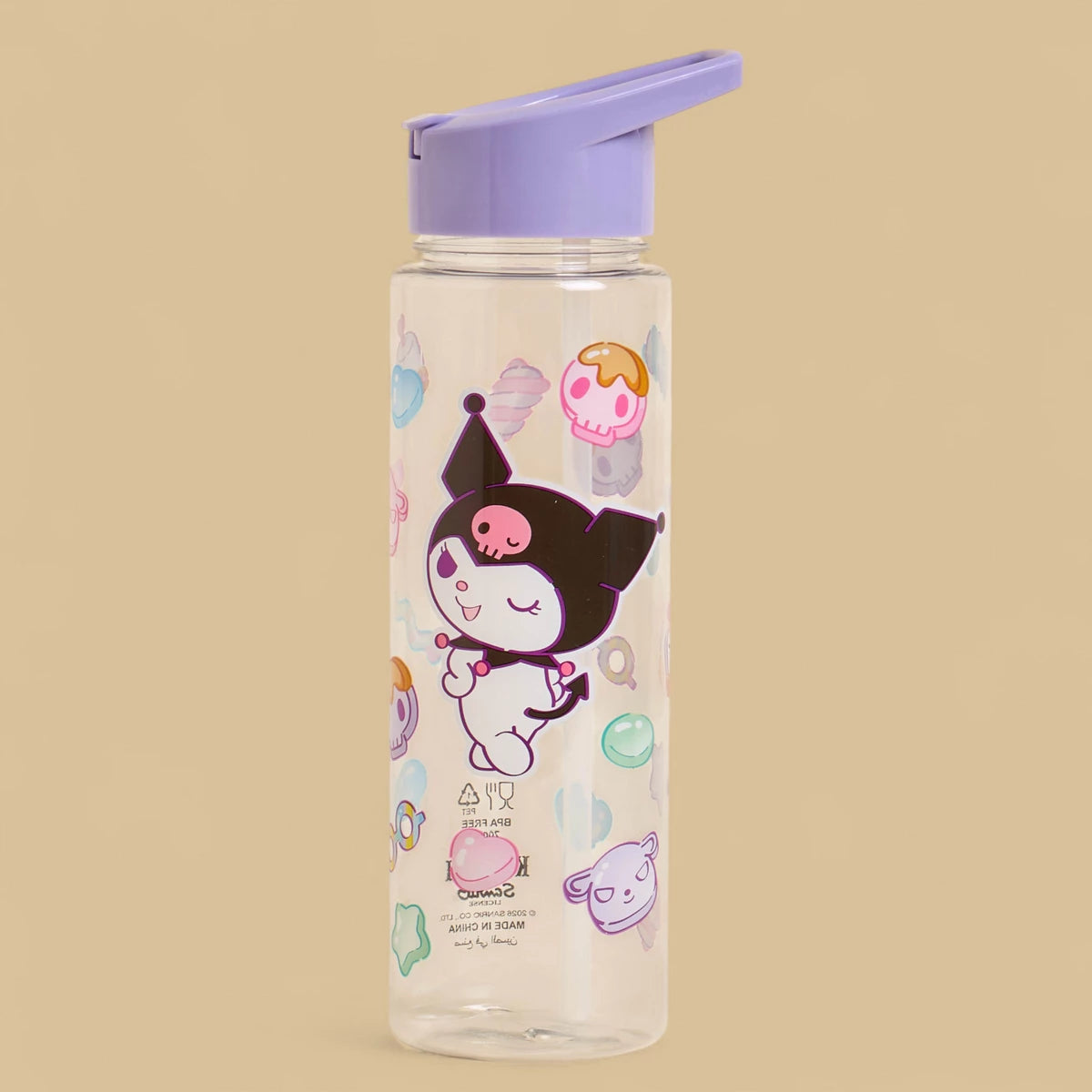 Kuromi Print Water Bottle