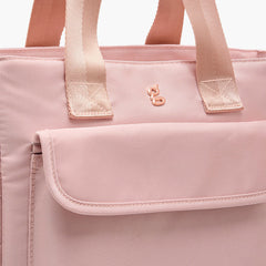 Giggles Diaper Bag with Logo Detail