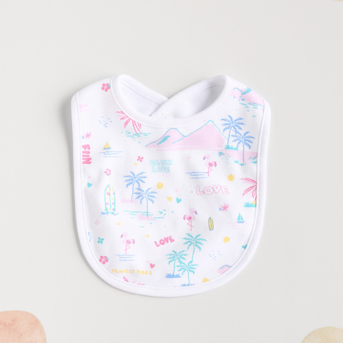 Pack of 2 - printed bibs