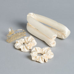 Assorted 4- piece hair roller set