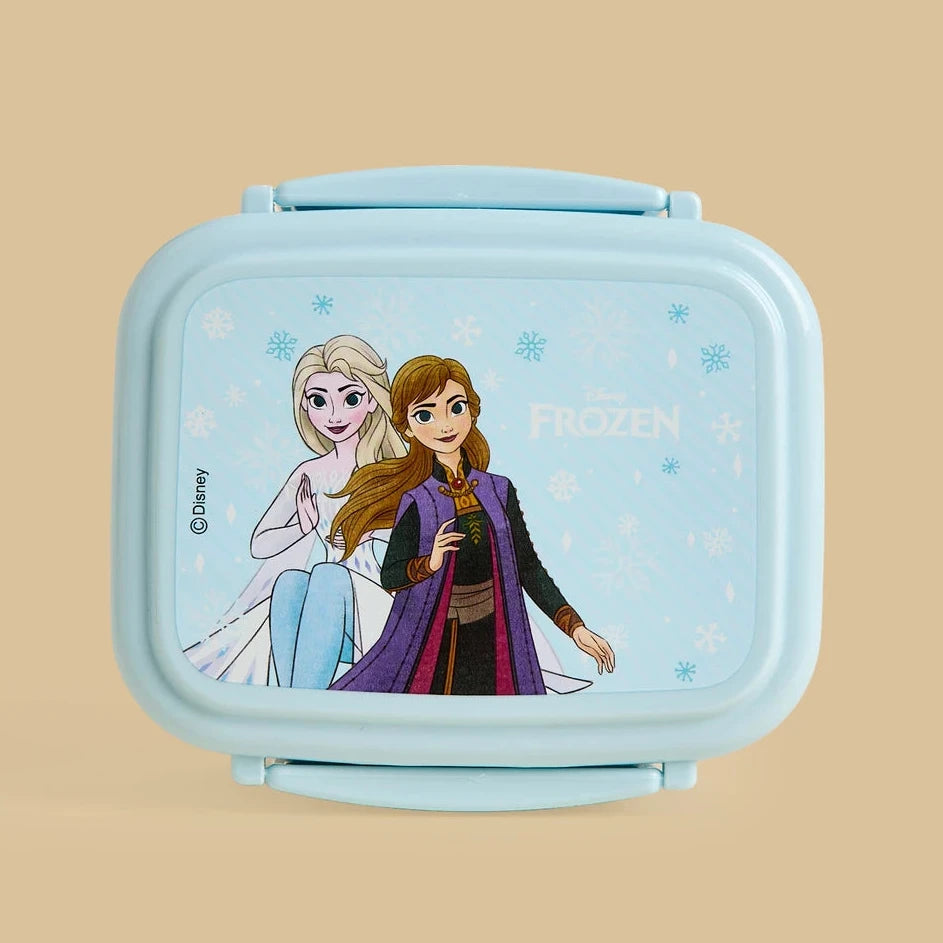 Frozen print sandwich box with cutlery