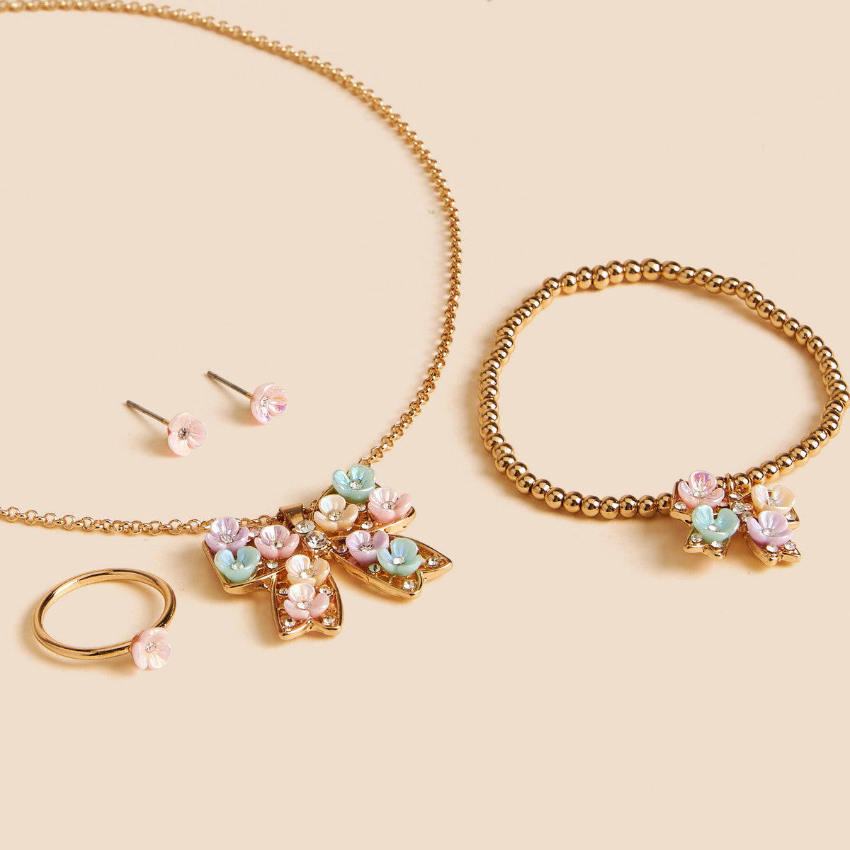 Embellished 4-piece Jewellery Set
