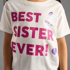 Best sister printed Tshirt