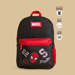 Spiderman print backpack with adjustable straps
