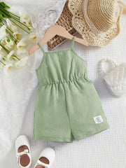 Shein letter patch romper