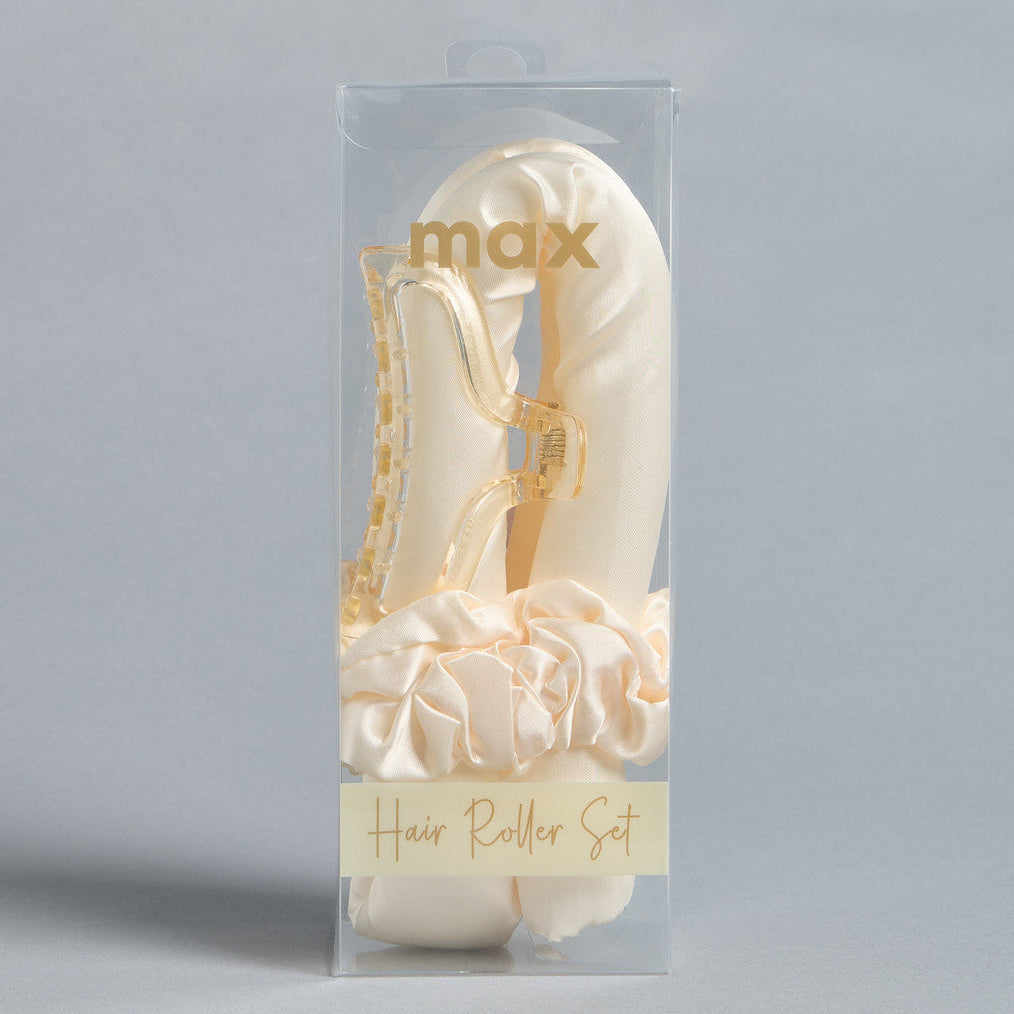 Assorted 4- piece hair roller set