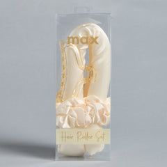 Assorted 4- piece hair roller set