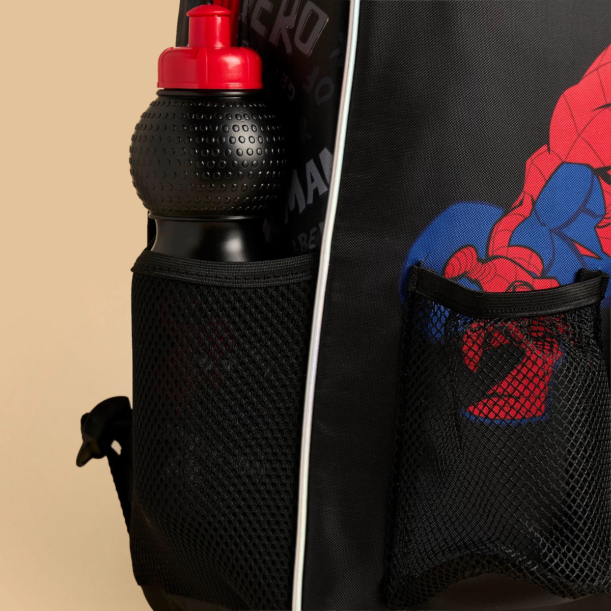 Spiderman print 3 - piece trolley backpack set
