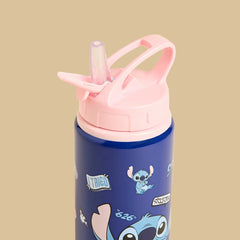 Stitch print water bottle - 600 ml