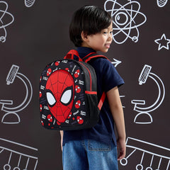 Spiderman print backpack with adjustable straps