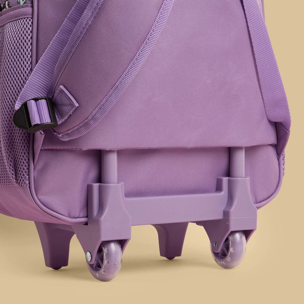Kuromi print 3 -piece trolley backpack set.
