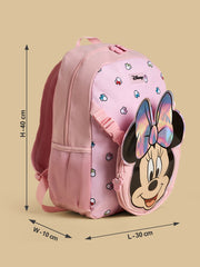 Max Minnie Mouse Applique Backpack with Adjustable Straps (INSTOCK)