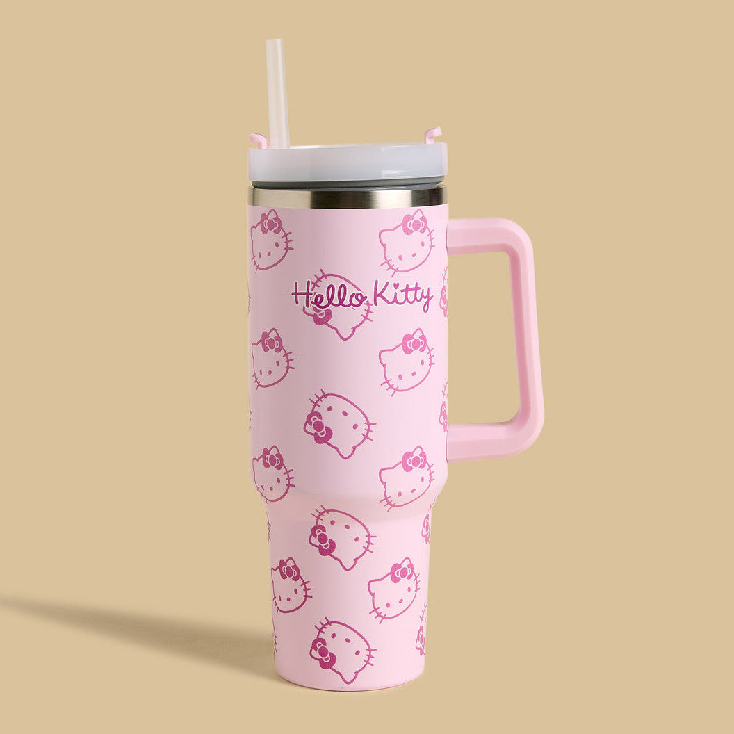 Hello kitty print vaccum flask tumbler - 1100 ml