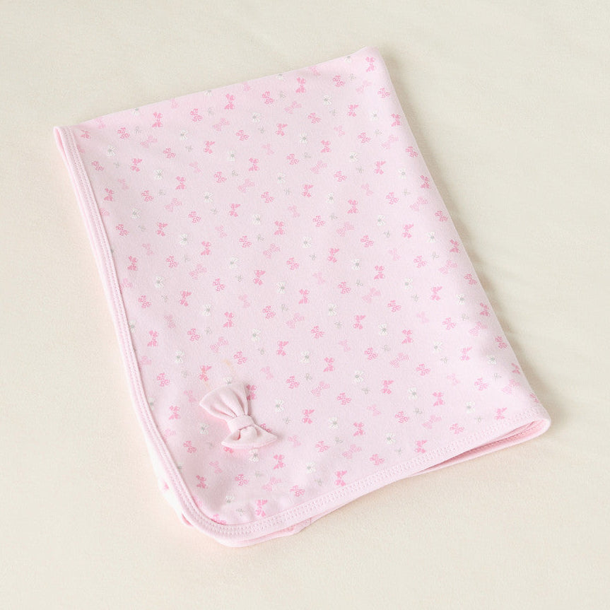Juniors printed baby blanket