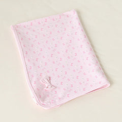Juniors printed baby blanket