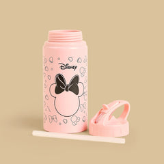 Minnie mouse print water bottle - 600 ml