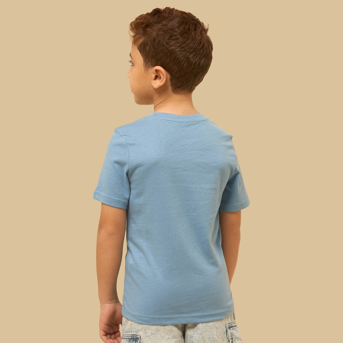 Surf print t-shirt