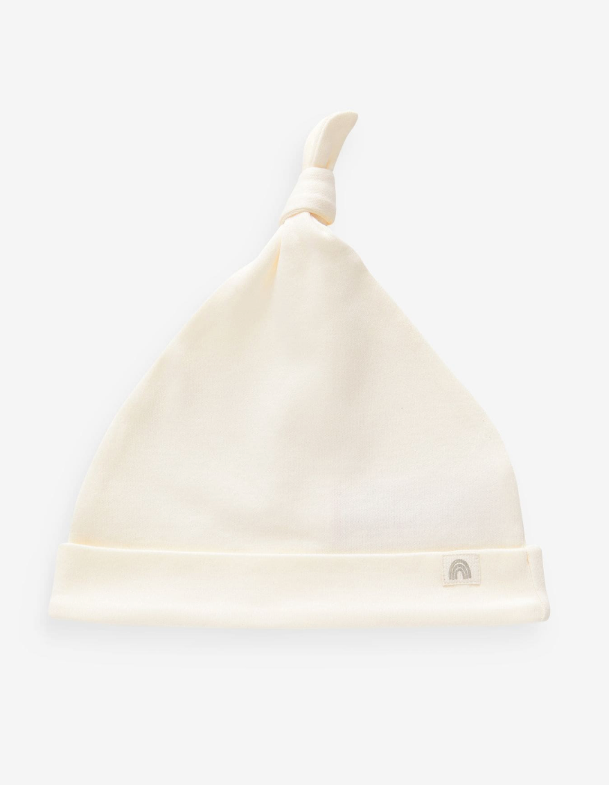 Next 3- pack 100% cotton tie top baby hats