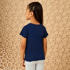 Swan embellished Tshirt