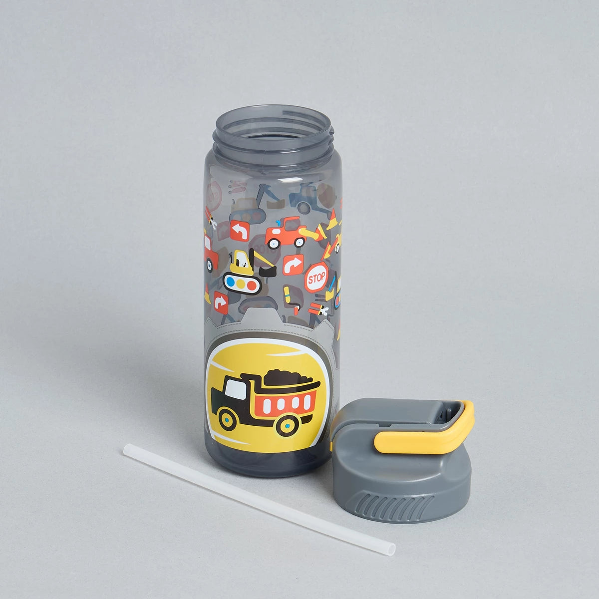 Graphic print sipper water bottle
