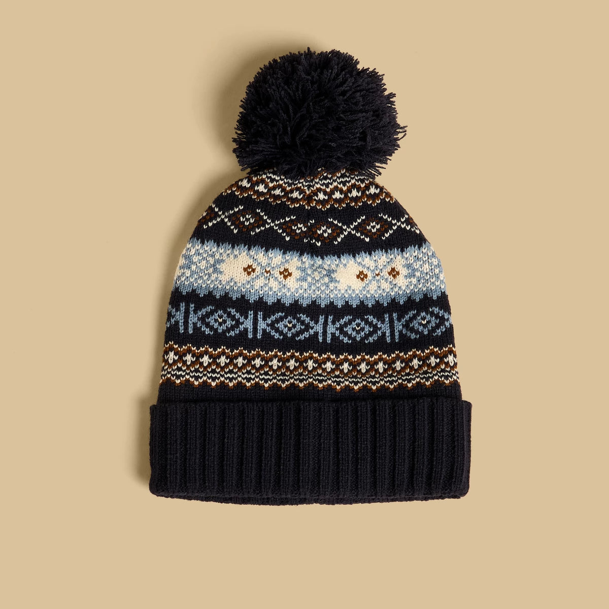Textured beanie cap and gloves set