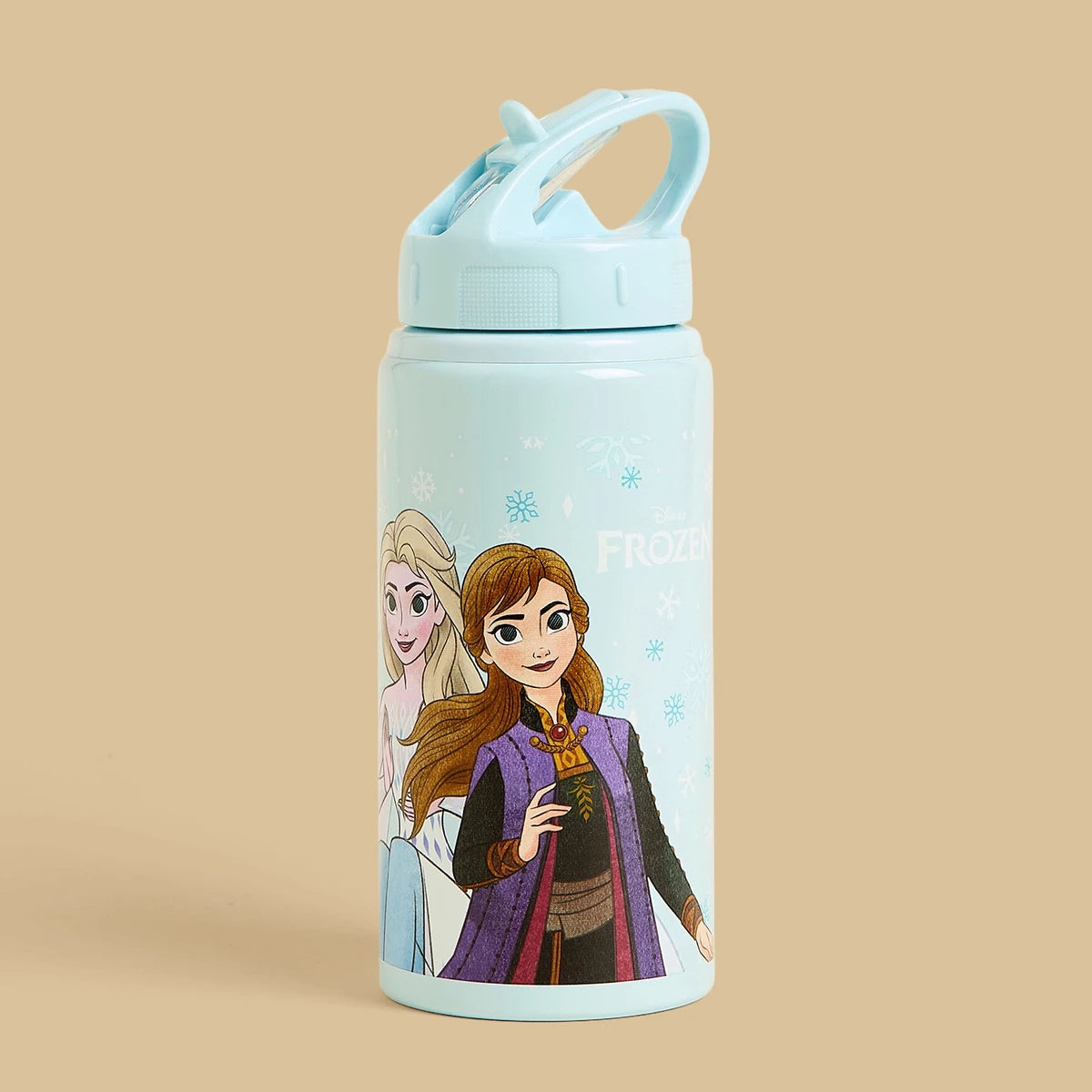 Frozen print water bottle