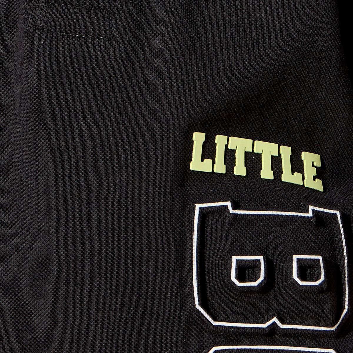 Cotton polo Tshirt with typography print