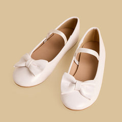 Bow detail ballerina shoes