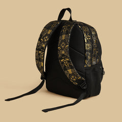 Max Football Print Backpack with adjustable straps (INSTOCK)