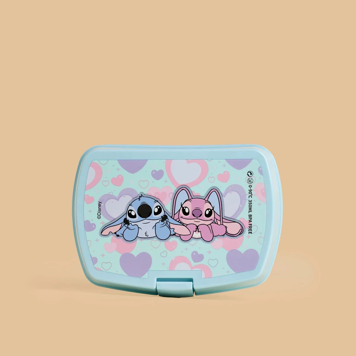 Stitch and angel print 3- piece trolley backpack set