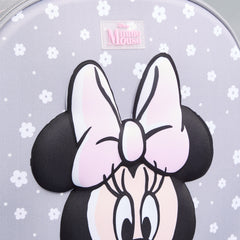 Minnie mouse print backpack with adjustable shoulder straps