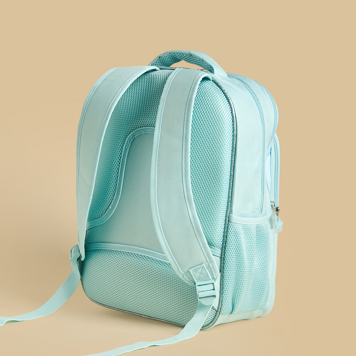 Frozen print backpack with zip closure