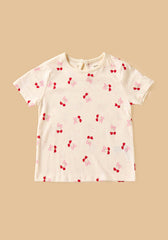 Pack of 5 - heart print t-shirts