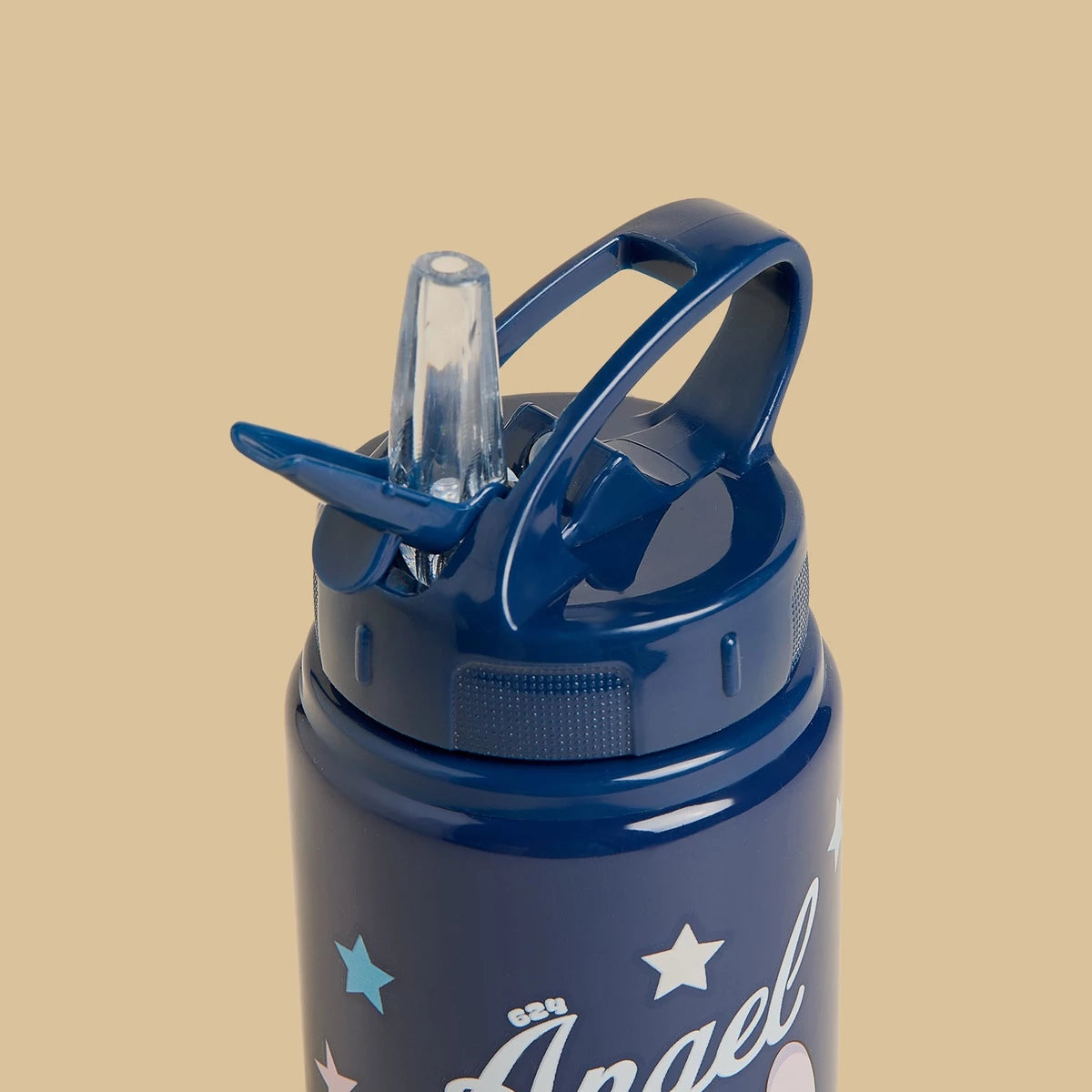 Angel print water bottle - 600 ml