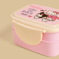 Hello kitty and friends print sandwich box with cutlery