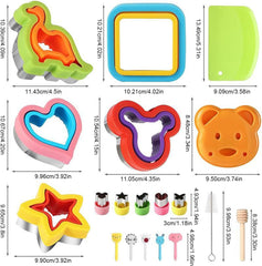 Sandwich Cutters- 24 Pcs for kids