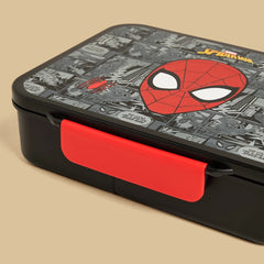 Spider-Man print sandwich box with clip lock lid