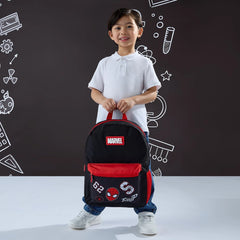 Spiderman print backpack with adjustable straps