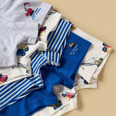 Pack of 5 - Printed trunks