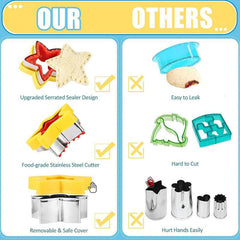 Sandwich Cutters- 24 Pcs for kids