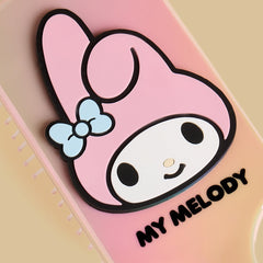 My melody applique hairbrush