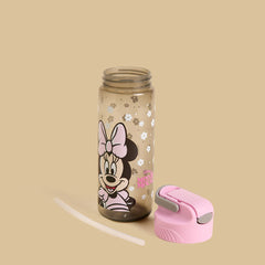 Minnie Mouse Print Water Bottle - 600ml