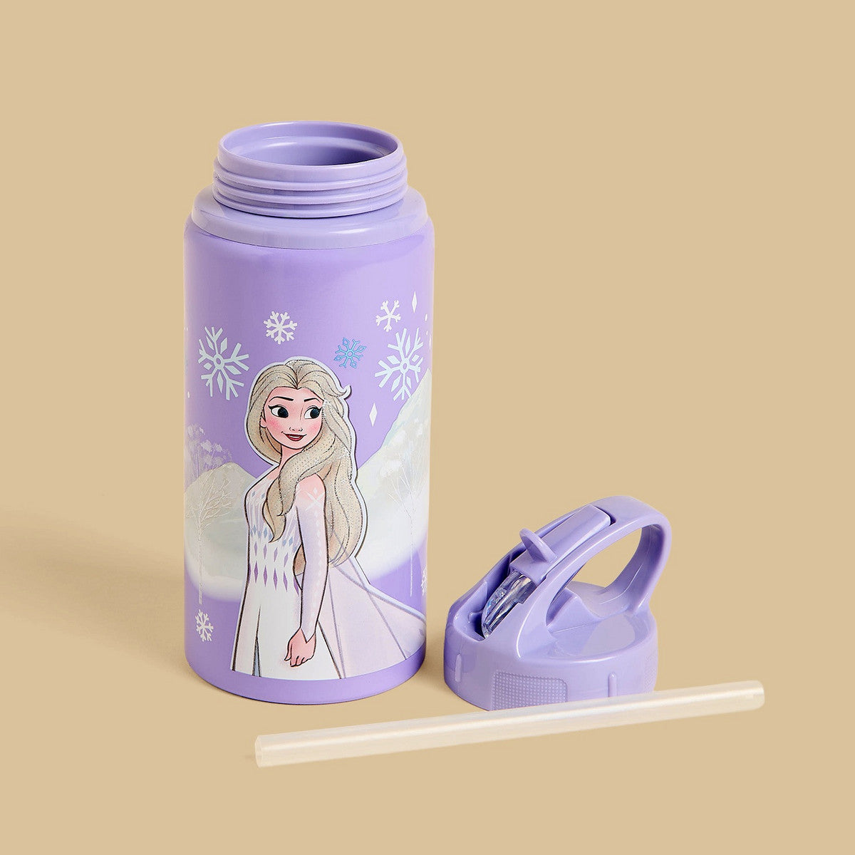 Frozen elsa print water bottle