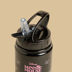 Minnie mouse print water bottle