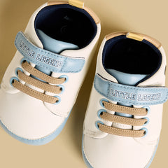 Mickey mouse embossed booties