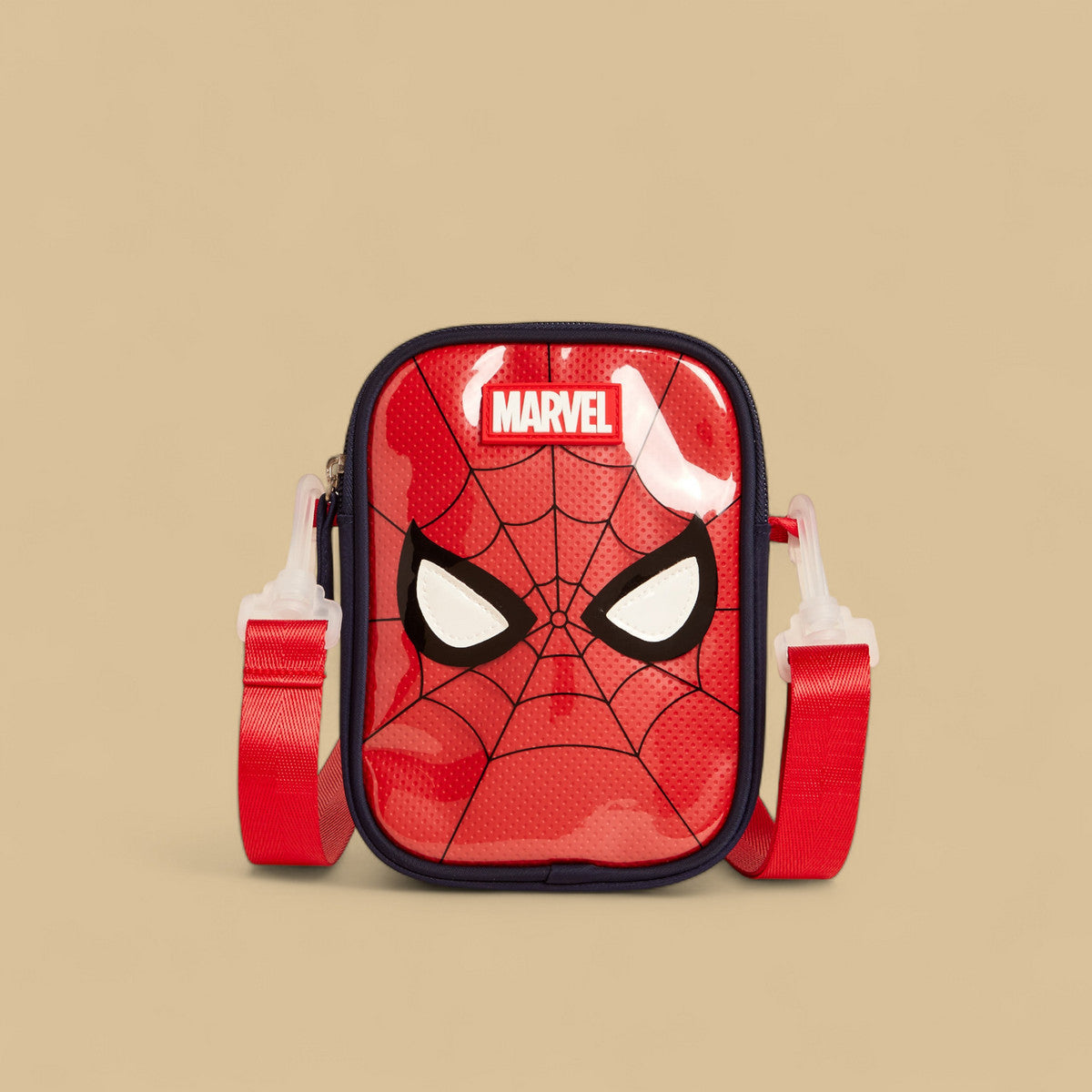 Spider-Man Kids Crossbody Bag – Adjustable Strap & Zip Closure