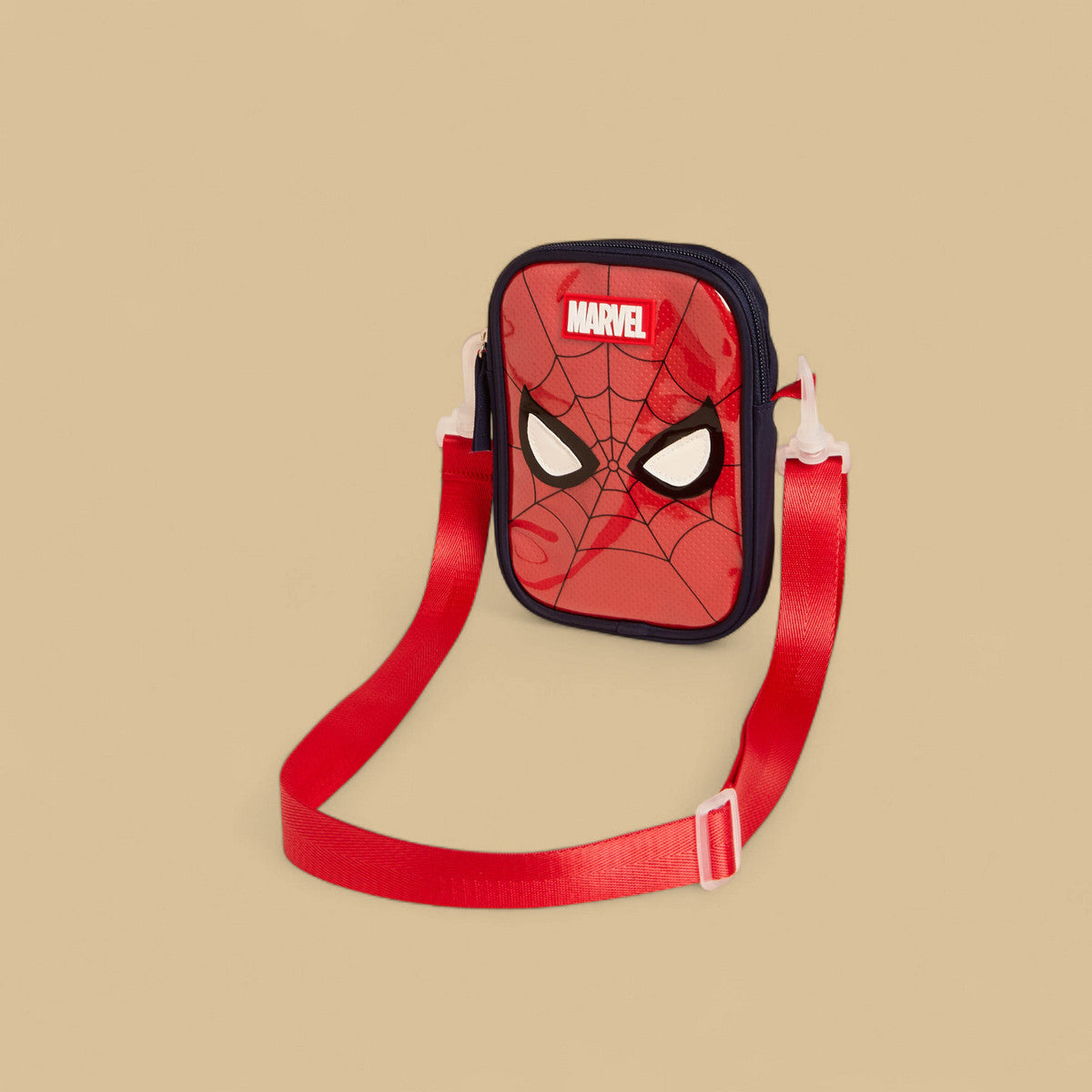 Spider-Man Kids Crossbody Bag – Adjustable Strap & Zip Closure